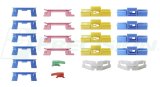 Precision Replacement Parts Windshield Molding Clip Kits PCK-802-95 1995-1997 Honda Odyssey, Kit, Windshield, 22 Piece Set thumbnail 3