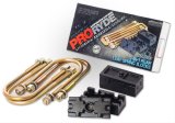 ProRYDE 3-N-1 SuperBLOK Leaf Spring Block Kits for 2002-2008 RAM 1500 - 52-2000D Blocks, SuperBLOK, Rear, Cast Iron, 2.00 in. Thick, U-bolts, Dodge, Kit thumbnail 1