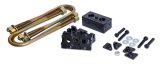 ProRYDE 3-N-1 SuperBLOK Leaf Spring Block Kits for 2011-2023 F-250 SUPER DUTY - 52-3503F Blocks, SuperBLOK, Rear, Cast Iron, 2.00 in. Thick, U-bolts, Ford, Kit thumbnail 1