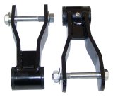 RT Off-Road Shackle Kits RT21045 Shackles, Greasable, Rear, Raised, Jeep, Kit thumbnail 1