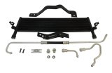 RT Off-Road Auxiliary Transmission Coolers for 2007-2011 WRANGLER - RT24006 Fluid Cooler, Cooler, Tube and Fin, Aluminum, Black, Brackets, Lines, Jeep, Kit thumbnail 1