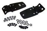 RT Off-Road Hood Hinges for 1997-2006 WRANGLER - RT26045 Hinges, Steel, Black, Jeep, Pair thumbnail 1