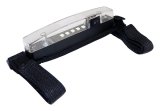 RT Off-Road Roll Bar Utility Lights RT28007 Dome Light, Rollbar Light, Rectangular, Plastic, Black, Clear Lens, Each thumbnail 2
