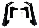RT Off-Road Light Mount Brackets RT28088 Auxilary Brackets, 50" LED Bar Windshield Mounting Bracket Set for 2007-2018 Jeep JK Wrangler thumbnail 4