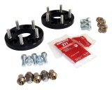 RT Off-Road 0.75 inch Wheel Spacers RT32016 Spacers, 0.750 in. Thickness, Aluminum, Black Anodized, Jeep, Pair thumbnail 2