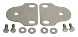 RT Off-Road Interior Windshield Mounting Brackets RT34016 Brackets, Interior, Stainless Steel, Polished, Jeep, Pair thumbnail 1