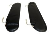 RT Off-Road Interior Sunvisors RT52005 Sunvisors, Interior, Vinyl, Black, Jeep, YJ, Pair thumbnail 2