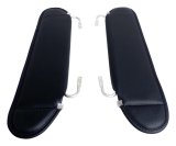 RT Off-Road Interior Sunvisors RT52005 Sunvisors, Interior, Vinyl, Black, Jeep, YJ, Pair thumbnail 5