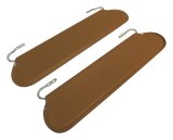 RT Off-Road Interior Sunvisors RT54003 Sunvisors, Interior, Vinyl, Spice, Jeep, Pair thumbnail 1