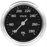Stack Gauges ST3310C GAUGE, OIL TEMP, PRO STEPPER MOTOR, 52MM, CLASSIC, 140-280DEGF, 1/8IN NPTF MALE thumbnail 1