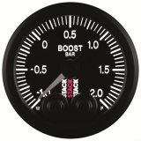 Stack Pro-Control Stepper Motor Analog Gauges ST3511 Boost Pressure Gauge, Motor, Analog, Electrical, -1 To 2 Bar, Multicolor, Black Face, Each thumbnail 1