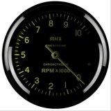 Stack Chronotronic Tachometers ST901096 Tachometer, Chronotronic, 80mm, Blk, 0-10k RPM thumbnail 2