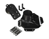 TeraFlex Jeep JK Wrangler HD Hinged Carriers for 2007-2017 WRANGLER, 2018 WRANGLER - 4838130 Spare Tire Carrier, Rear of Vehicle Location, Steel, Black Powdercoated, Jeep, Each thumbnail 1