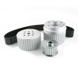 Top Street Performance Gilmer Style Pulley Kits 10091 Kit, Drive, Standard Ratio, Aluminum, Satin, Belt, Chevy, Small Block, Kit thumbnail 1