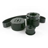Top Street Performance Gilmer Style Pulley Kits 10092BK Kit, Drive, Standard Ratio, Aluminum, Black, Belt, Chevrolet, Big Block, Kit thumbnail 1