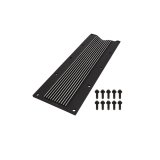 Top Street Performance Finned Aluminum Engine Valley Covers 81045BK Cover, Finned, Billet Aluminum, Black, Hardware Included, Chevy, Each thumbnail 1