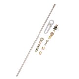 Top Street Performance Adjustable Column Shift Linkage Kits CB5011 Steering Linkage, Billet Aluminum, Natural, Ford, Automatic, Kit thumbnail 1