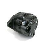 Top Street Performance Mini Race Alternators ES1004BK Alternator, Denso, Internal Regulator, 90 Amp, Black, Rod, Race, Each thumbnail 1