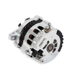 Top Street Performance Alternators ES1005C Alternator, GM CS130, Internal Regulator, 160 Amp, Chrome, Buick, Chevy, GMC, Each thumbnail 2