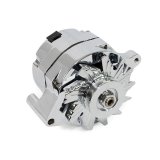 Top Street Performance Alternators ES1031C Alternator, Ford 1G, Internal Regulator, 110 Amp, Chrome, American Motors, Ford, Mercury, Each thumbnail 1