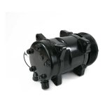 Top Street Performance Sanden Air Conditioning Compressors HC5002BK Compressor, 508, Aluminum, Black, 7-groove, serpentine, R-134A, Each thumbnail 2