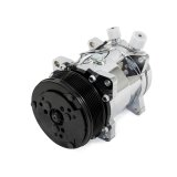 Top Street Performance Sanden Air Conditioning Compressors HC5002C Compressor, 508, Aluminum, Chrome, 7-groove, serpentine, R-134A, Each thumbnail 1