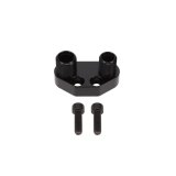 Top Street Performance Air Conditioner Compressor Manifolds HC5100BK Manifold Fittings, Straight, Aluminum, Black, Each thumbnail 1