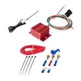 Top Street Performance Fan Switches HC7111R ADJUSTABLE ELECTRIC FAN CONTROLLER WIRING HARNESS KIT, PROBE THERMOSTAT, 150-240 DEGREE F, RED thumbnail 1