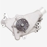 Top Street Performance High-Flow Mechanical Water Pumps HC8014 Pump, Mechanical, Long, High-Volume, Reverse Rotation, Aluminum, Satin, 5/8 in. Pilot, Chevrolet, Small Block, Each thumbnail 3