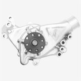 Top Street Performance High-Flow Mechanical Water Pumps HC8014P Pump, Mechanical, Long, High-Volume, CounterClockwise, Aluminum, Polished, Chevy, Small Block, Each thumbnail 2