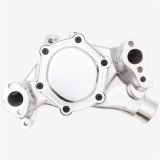Top Street Performance High-Flow Mechanical Water Pumps HC8014P Pump, Mechanical, Long, High-Volume, CounterClockwise, Aluminum, Polished, Chevy, Small Block, Each thumbnail 3