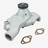 Top Street Performance High-Flow Mechanical Water Pumps HC8021 ALUMINUM MECHANICAL WATER PUMP - CHEVY BB, SHORT, SATIN thumbnail 1