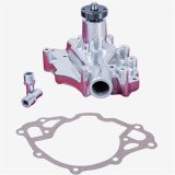 Top Street Performance High-Flow Mechanical Water Pumps HC8050P Pump, Mechanical, Long, High-Volume, Clockwise, Aluminum, Polished, Ford, Small Block, Each thumbnail 2