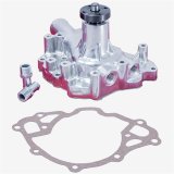 Top Street Performance High-Flow Mechanical Water Pumps HC8050P Pump, Mechanical, Long, High-Volume, Clockwise, Aluminum, Polished, Ford, Small Block, Each thumbnail 3