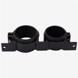 Top Street Performance Aluminum Fuel Pump and Filter Combo Mounting Brackets JM1020BK Brackets, Mount, Band Clamp, Billet Aluminum, Black Anodized, Each thumbnail 2