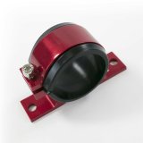 Top Street Performance Aluminum Inline Fuel Filter Brackets JM1027R Brackets, Billet Aluminum, Red, 50mm Inside Diameter, Each thumbnail 1