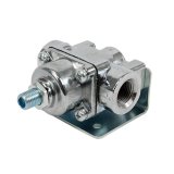 Top Street Performance Fuel Pressure Regulators JM1055C Regulator, 1-4 psi, Aluminum, Chrome, Universal, Each thumbnail 3