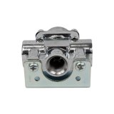 Top Street Performance Fuel Pressure Regulators JM1055C Regulator, 1-4 psi, Aluminum, Chrome, Universal, Each thumbnail 4