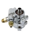 Top Street Performance GM Type II/Saginaw TC Series Power Steering Pumps JM2010C Pump, II Pumps, Chrome, Press-Fit Pulley Style, Each thumbnail 1