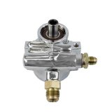 Top Street Performance GM Type II/Saginaw TC Series Power Steering Pumps JM2010C Pump, II Pumps, Chrome, Press-Fit Pulley Style, Each thumbnail 2