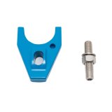 Top Street Performance Distributor Hold-Down Clamps JM6926BL Clamp, Aluminum, Blue, Stud Mount, Chevrolet, Each thumbnail 1