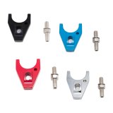 Top Street Performance Distributor Hold-Down Clamps JM6926SL Clamp, Aluminum, Silver, Stud Mount, Chevrolet, Each thumbnail 2