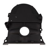 Top Street Performance Aluminum Timing Covers JM7308BK Cover, Aluminum, 1-Piece, Black Anodized, Includes Pointer and Hardware, Ford, FE, Each thumbnail 1