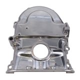 Top Street Performance Aluminum Timing Covers JM7308P Cover, Aluminum, 1-Piece, Polished, Includes Pointer and Hardware, Ford, FE, Each thumbnail 1