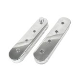 Top Street Performance Fabricated Aluminum Valve Covers JM8081-5CA ALUMINUM FABRICATED VALVE COVER - GM LS, W/O COIL MOUNTS, CLEAR ANODIZED thumbnail 1