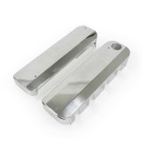 Top Street Performance LS Ignition Coil Covers JM8081-7P Covers, LS, Aluminum, Polished, Chevrolet, Small Block LS, Pair thumbnail 1