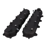 Top Street Performance LT Cast Aluminum Valve Covers JM8083-1BK Covers, Aluminum, Tall, Perimeter Bolt, Use with Stock Coils/Brackets, Includes Gasket, Cap, Bolts, Black Anodized, Chevy, Gen V, Pair thumbnail 1