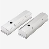 Top Street Performance Fabricated Aluminum Valve Covers JM8091-7P Covers, Tall, Aluminum, Polished, Long Bolt Design, Chevrolet, Small Block, Pair thumbnail 1