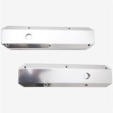 Top Street Performance Fabricated Aluminum Valve Covers JM8096-7CA ALUMINUM TALL FABRICATED VALVE COVER - MOPAR SB, LONG BOLT, WITH BREATHER HOLE, CLEAR ANODIZED thumbnail 3