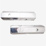 Top Street Performance Fabricated Aluminum Valve Covers JM8098-8P Covers, Tall, Aluminum, Polished, Short Bolt, Ford, Big Block FE, Pair thumbnail 3